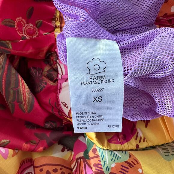 NEW Farm Rio Mixed Scarves Windbreaker - Picture 10 of 16